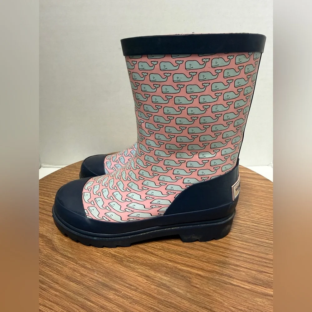 Vineyard vines “Singing in the Rain” Little Girl Rain Mud Boots